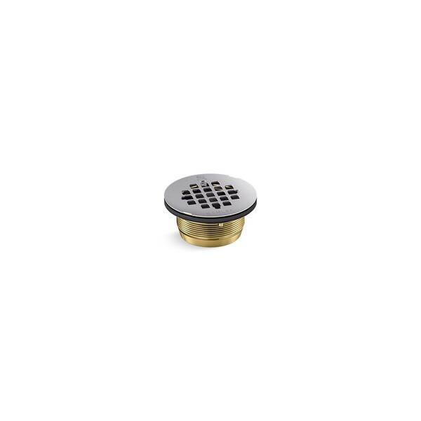 Kohler Round Brass Shower Receptor Drain 22675-S - main